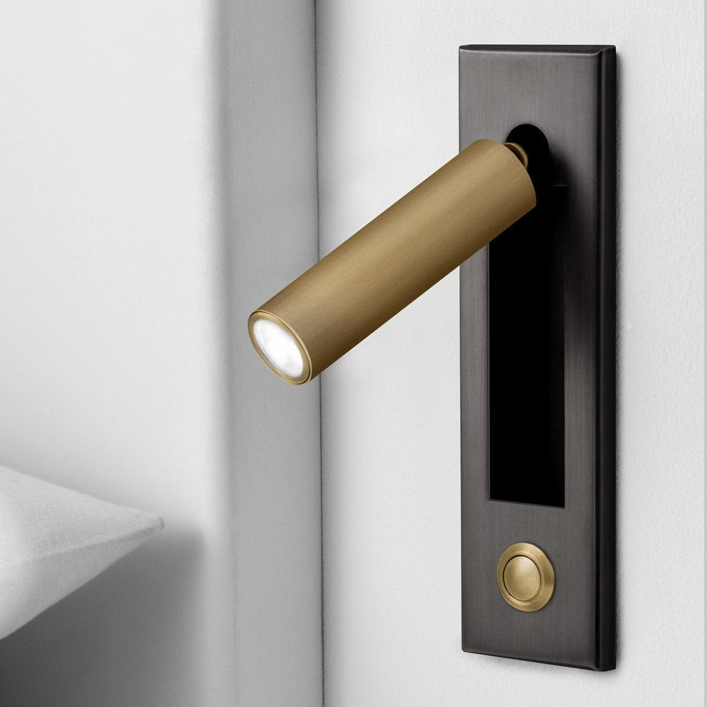Recessed LED Bedside Reading Sconce – wall sconce view 33