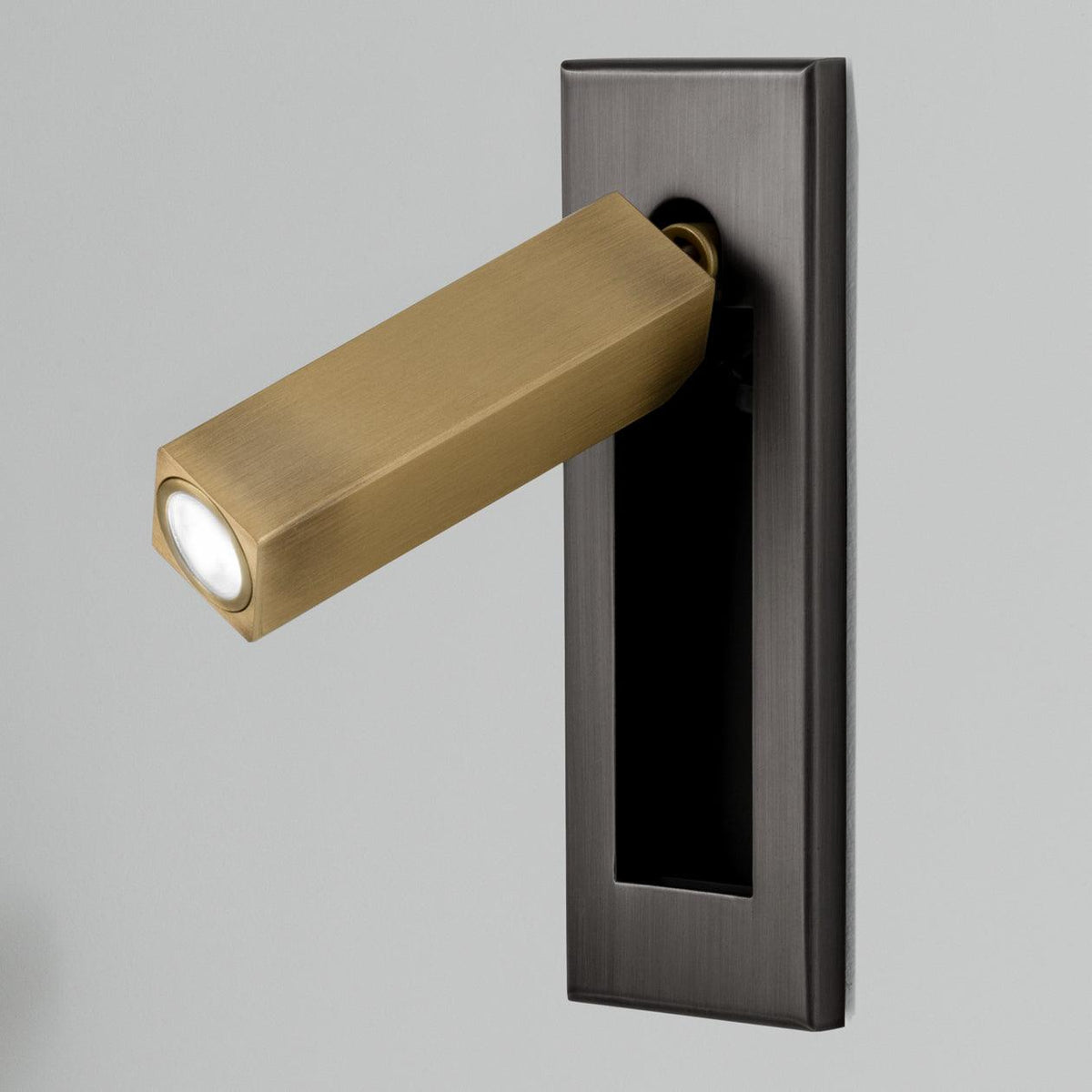 Recessed LED Bedside Reading Sconce – wall sconce view 36