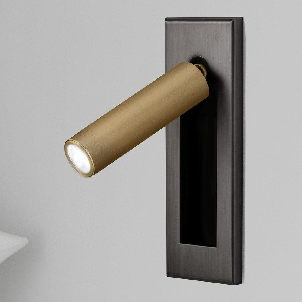 Recessed LED Bedside Reading Sconce – wall sconce view 37