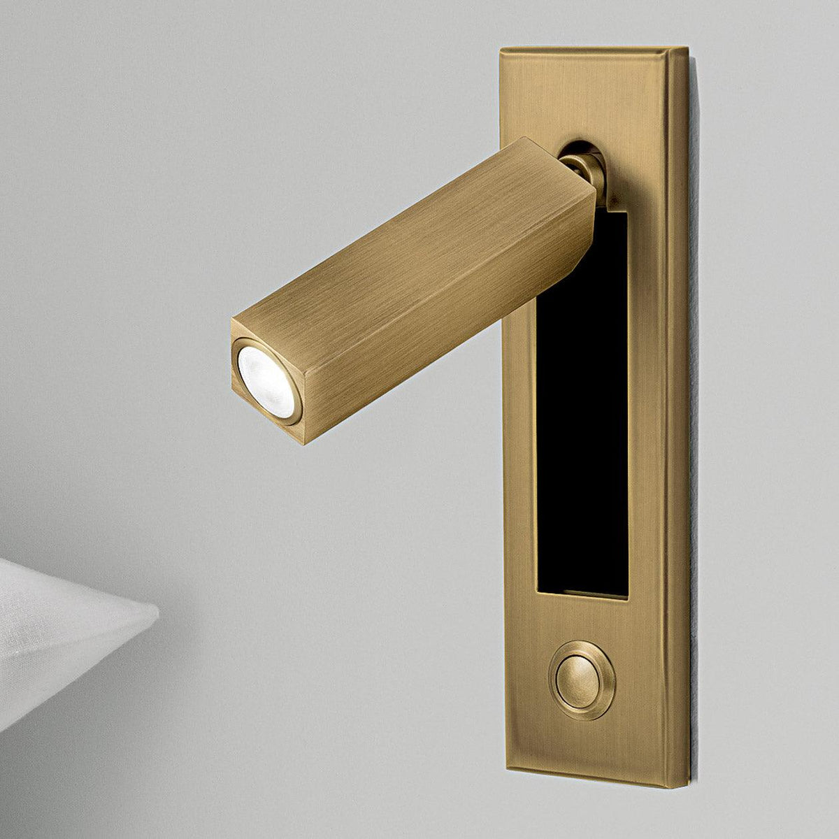 Recessed LED Bedside Reading Sconce – wall sconce view 40