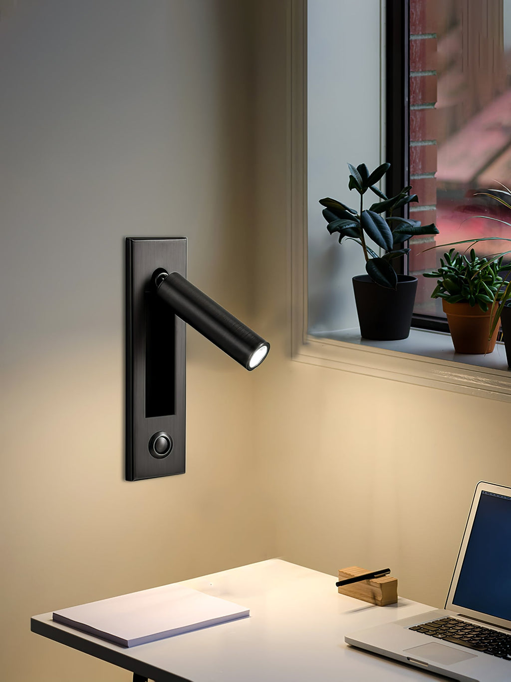 Recessed LED Bedside Reading Sconce – wall sconce view 56