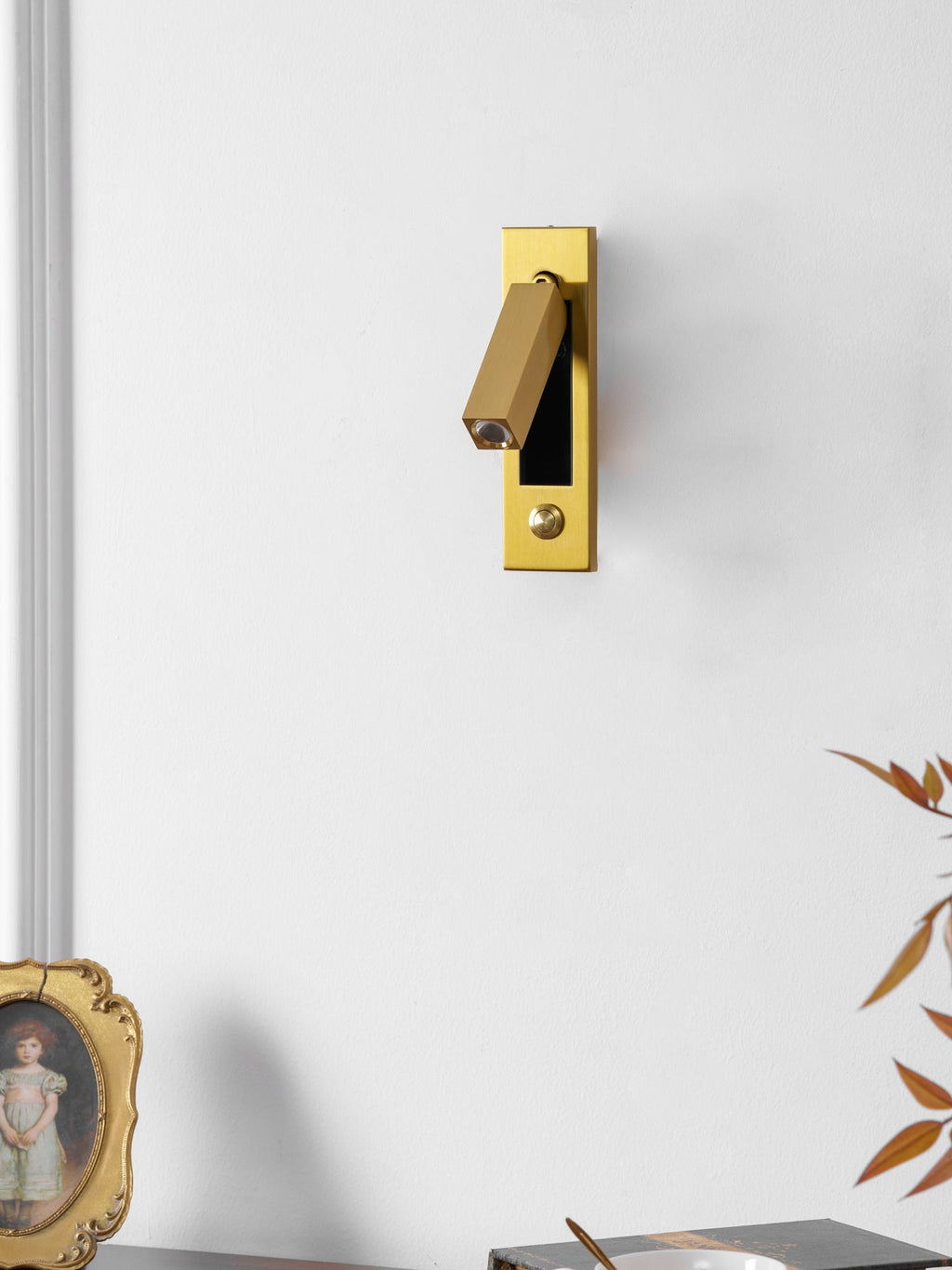 Recessed LED Bedside Reading Sconce – wall sconce view 78