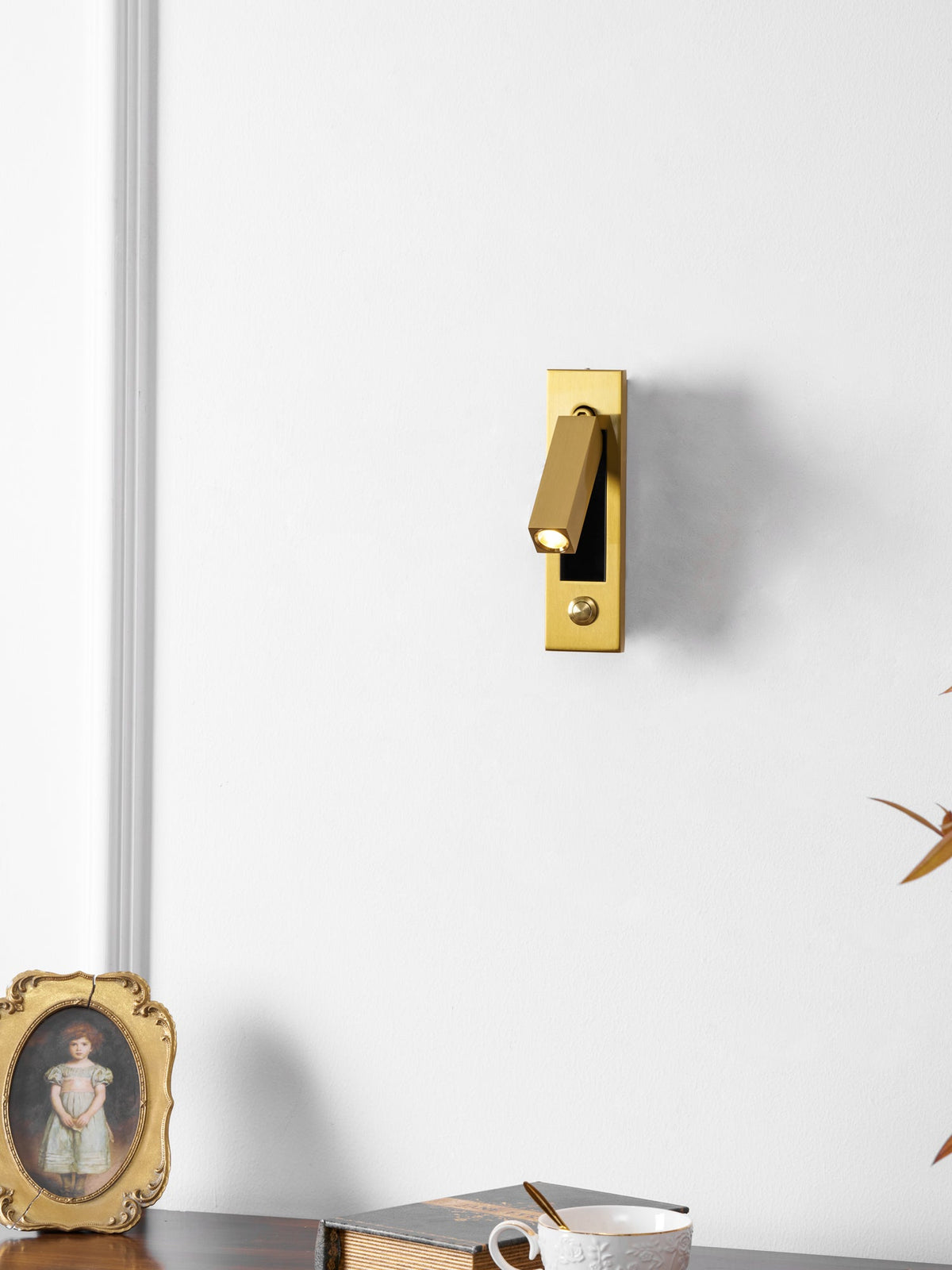 Recessed LED Bedside Reading Sconce – wall sconce view 83