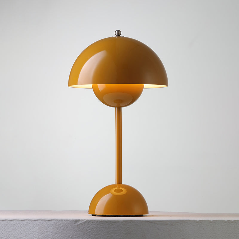 Rechargeable LED Small Desk Lamp — Yellow