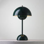 Rechargeable LED Small Desk Lamp — Dark Green