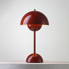 Rechargeable LED Small Desk Lamp — Deep Red