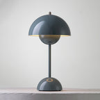 Rechargeable LED Small Desk Lamp — Blue Grey