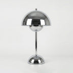 Rechargeable LED Small Desk Lamp — Chrome