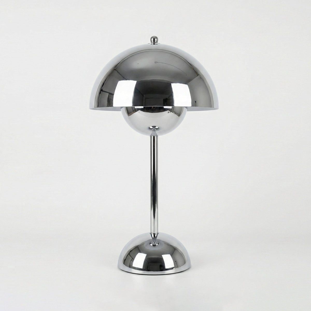 Rechargeable LED Small Desk Lamp — Chrome