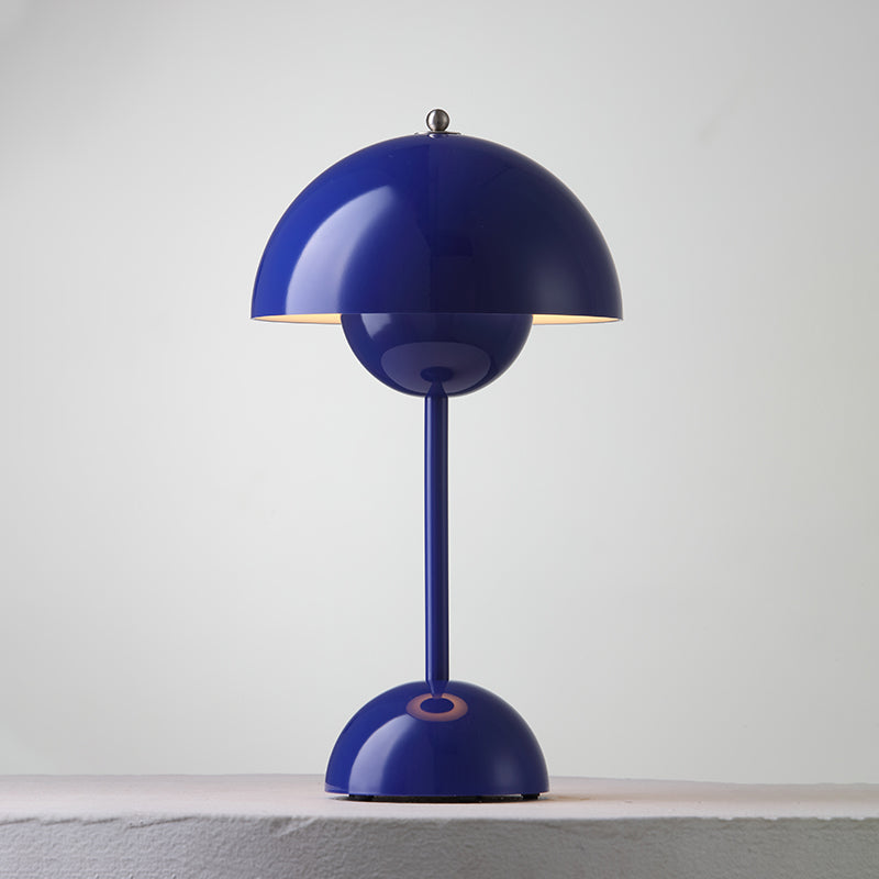 Rechargeable LED Small Desk Lamp — Dark Blue