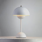 Rechargeable LED Small Desk Lamp — Matte White