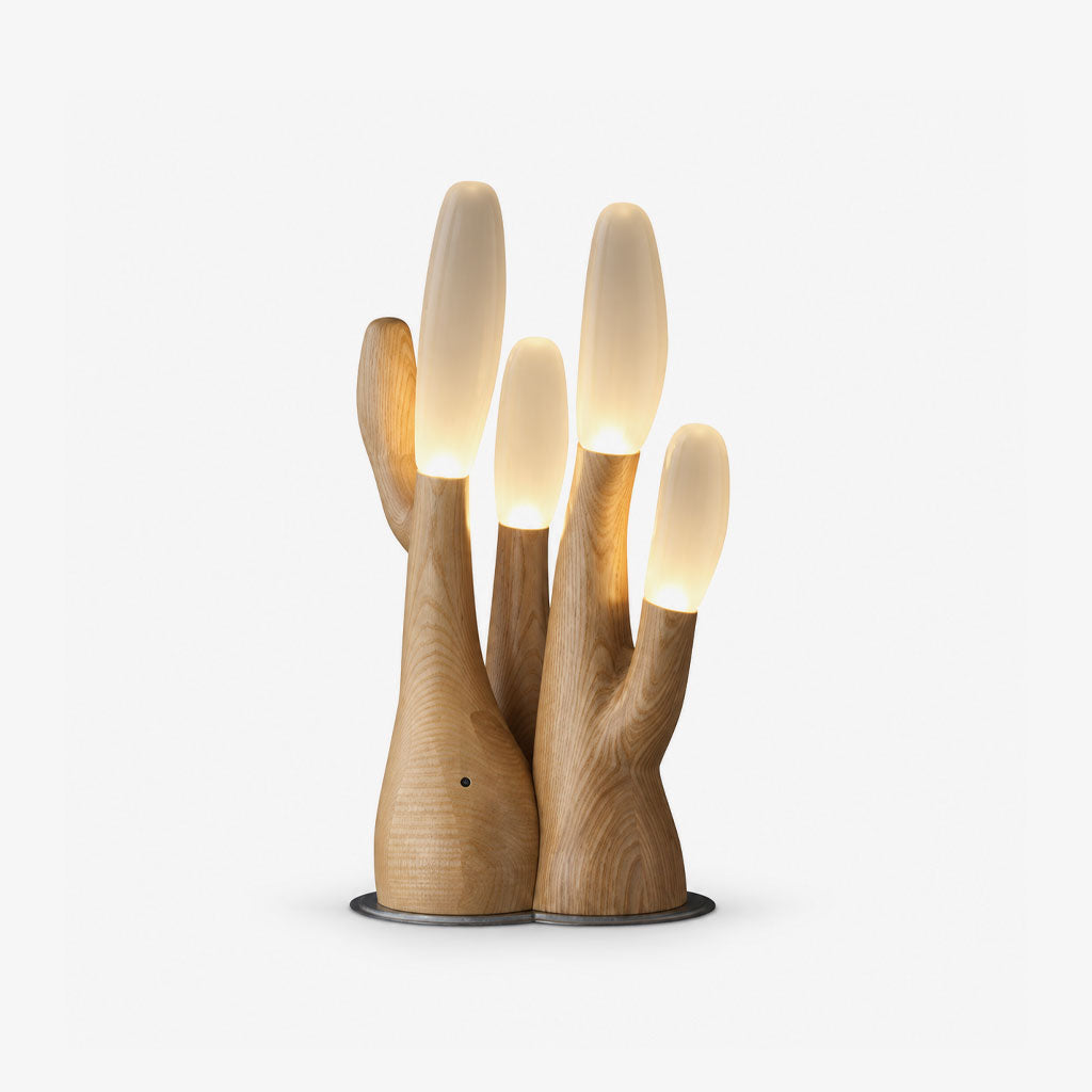 Reef Wood Table Lamp — product view