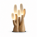 Reef Wood Table Lamp — product and interior detail 11