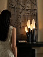 Reef Wood Table Lamp — product and interior detail 14