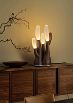 Reef Wood Table Lamp — product and interior detail 22