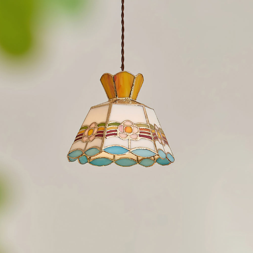 Retro Ketan Pendant Lamp — Colorful
