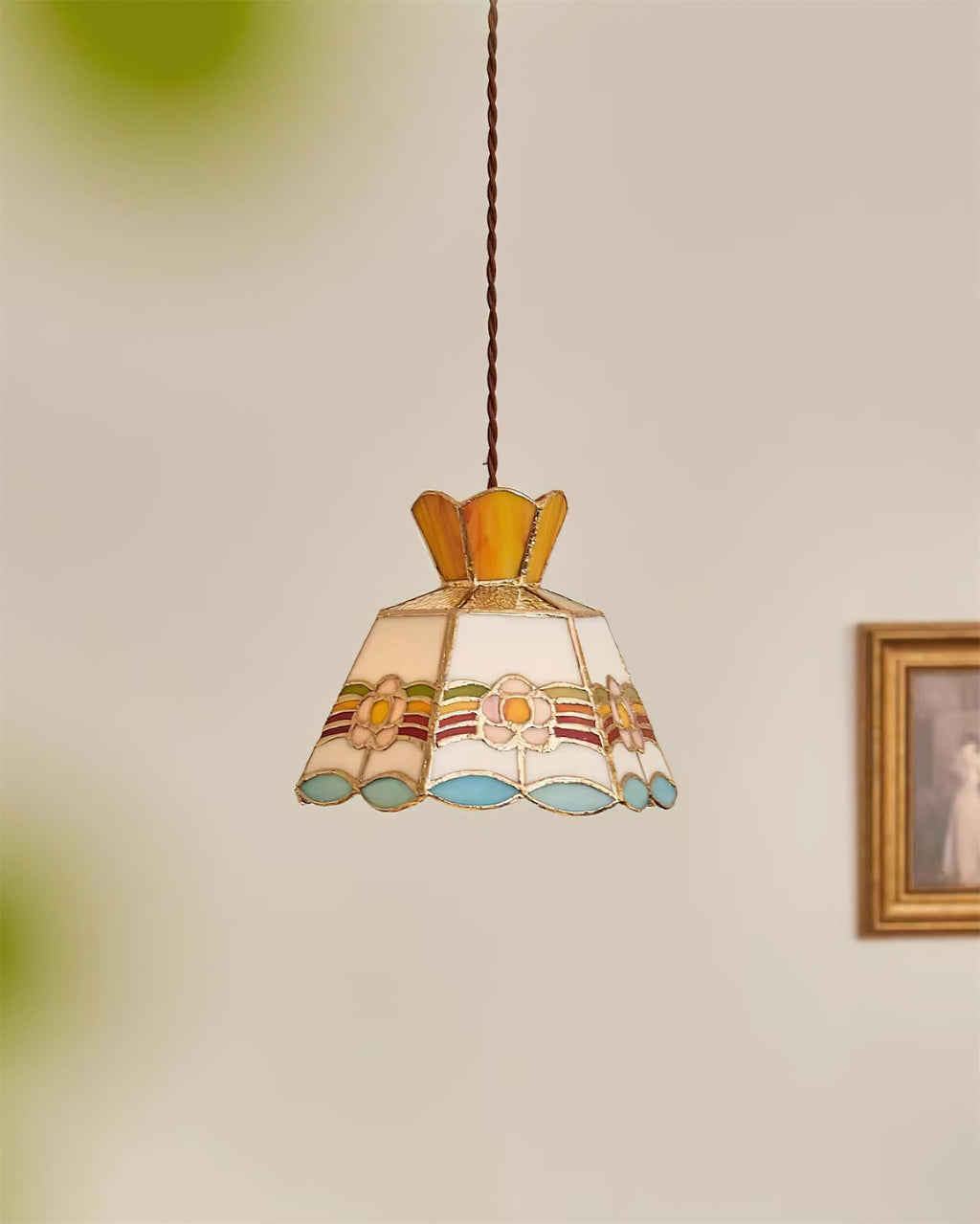 Retro Ketan Pendant Lamp — product and interior detail 14