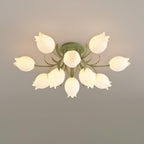 Ricko Lily Petal Acrylic Ceiling Light — product view
