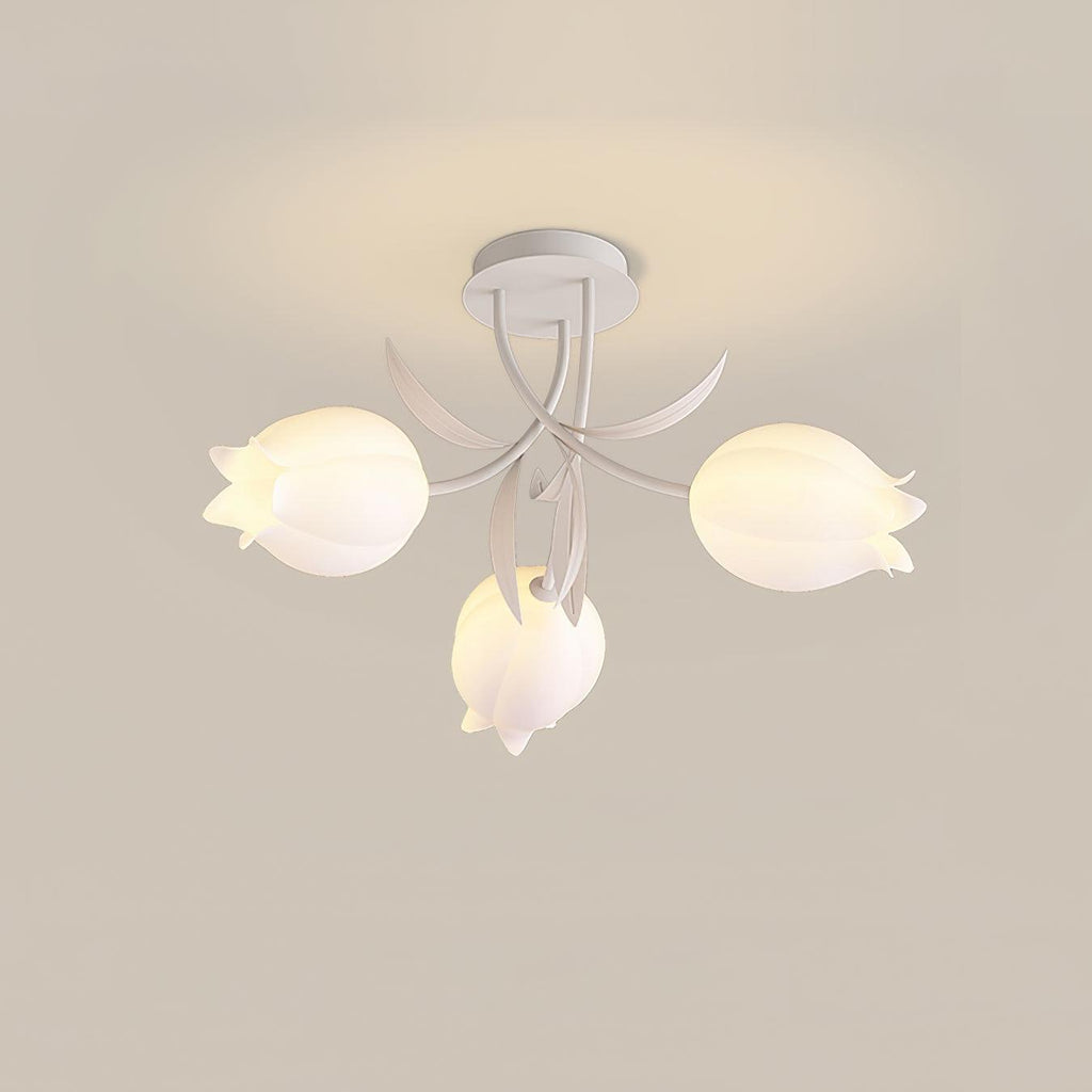 Ricko Lily Petal Acrylic Ceiling Light — interior or design detail 7