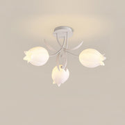 White & Acrylic Lampshade