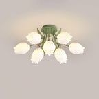 Ricko Lily Petal Acrylic Ceiling Light — interior or design detail 9