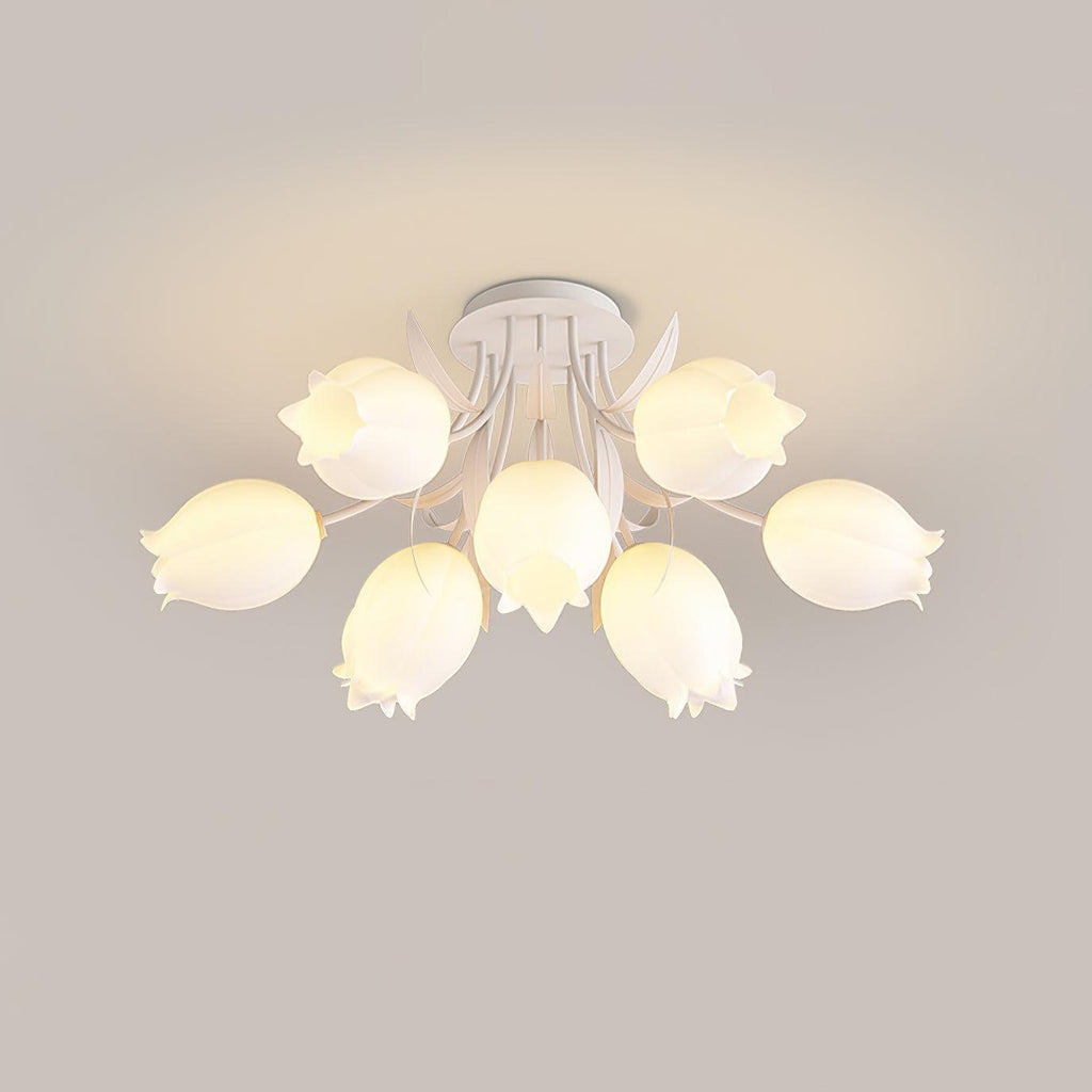 Ricko Lily Petal Acrylic Ceiling Light — interior or design detail 10