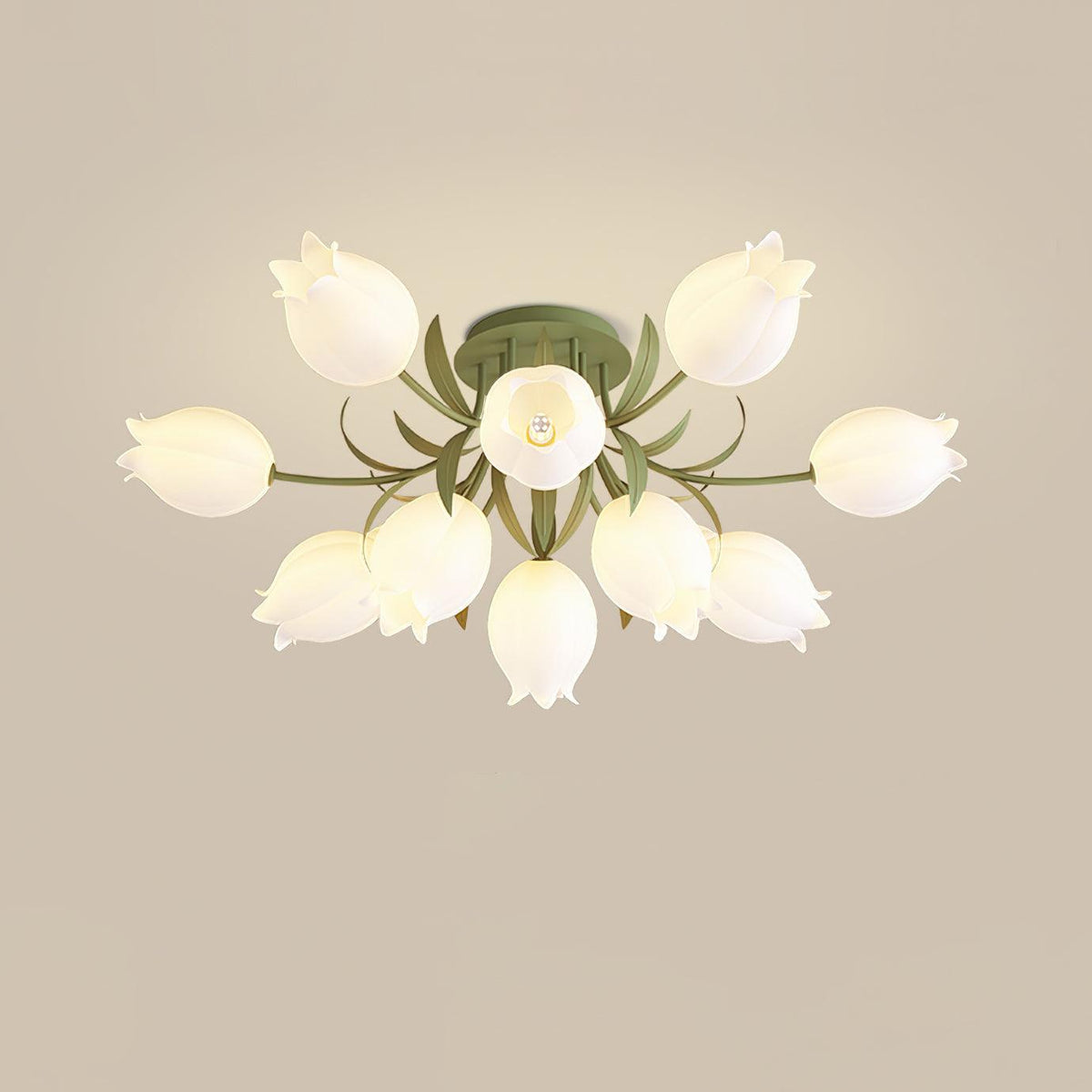 Ricko Lily Petal Acrylic Ceiling Light — interior or design detail 11