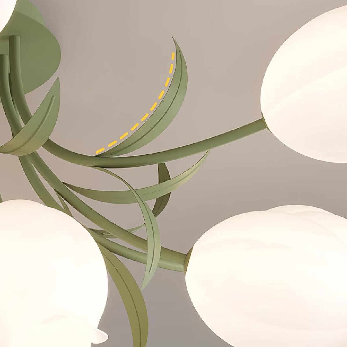 Ricko Lily Petal Acrylic Ceiling Light — interior or design detail 13