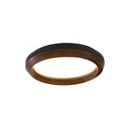 Ripple Round Wood LED Ceiling Light - product view 14