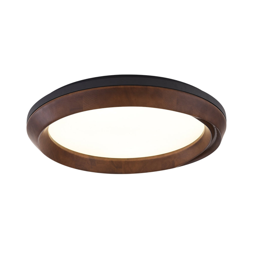 Ripple Round Wood LED Ceiling Light - product view 15
