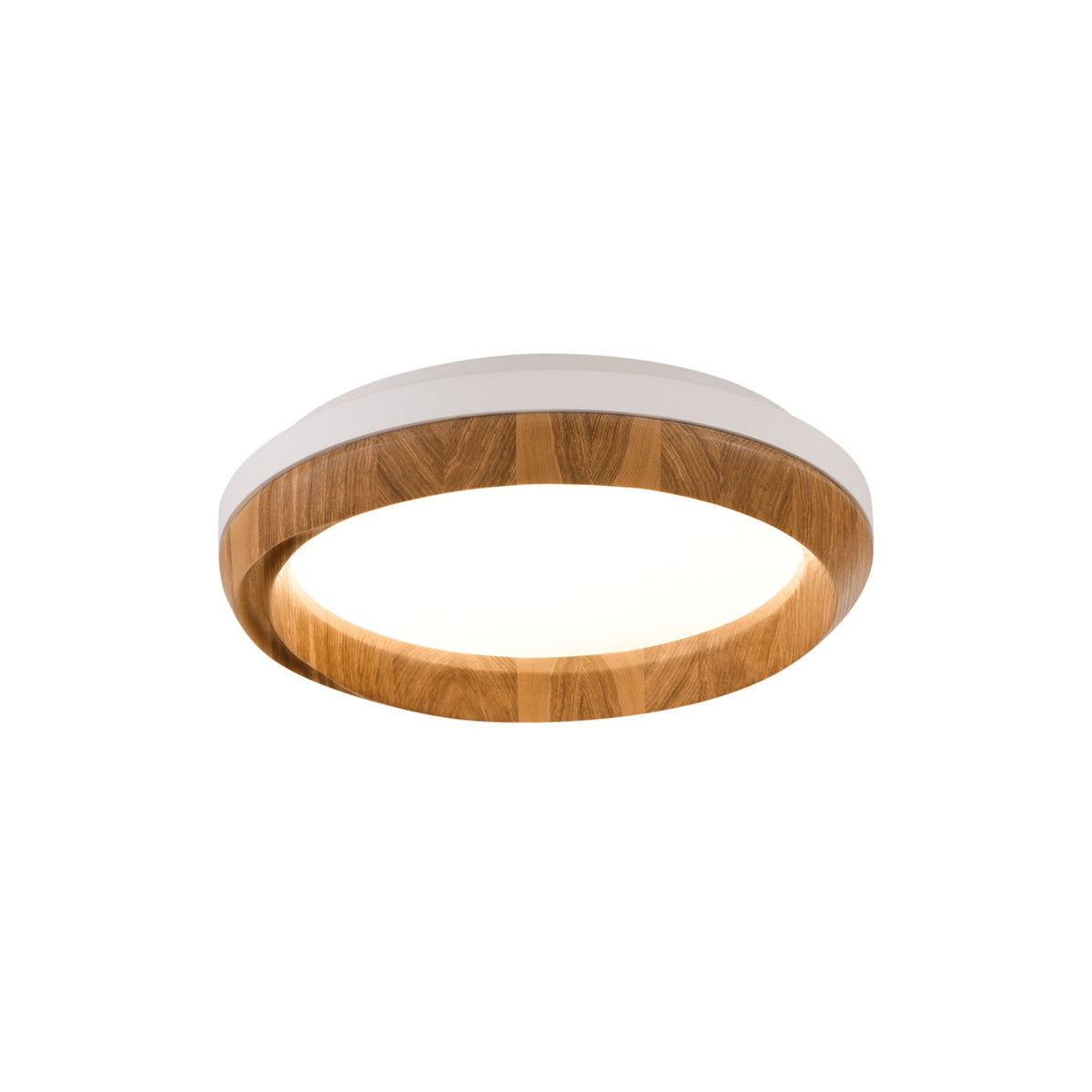 Ripple Round Wood LED Ceiling Light - product view 23
