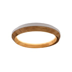 Ripple Round Wood LED Ceiling Light - product view 24