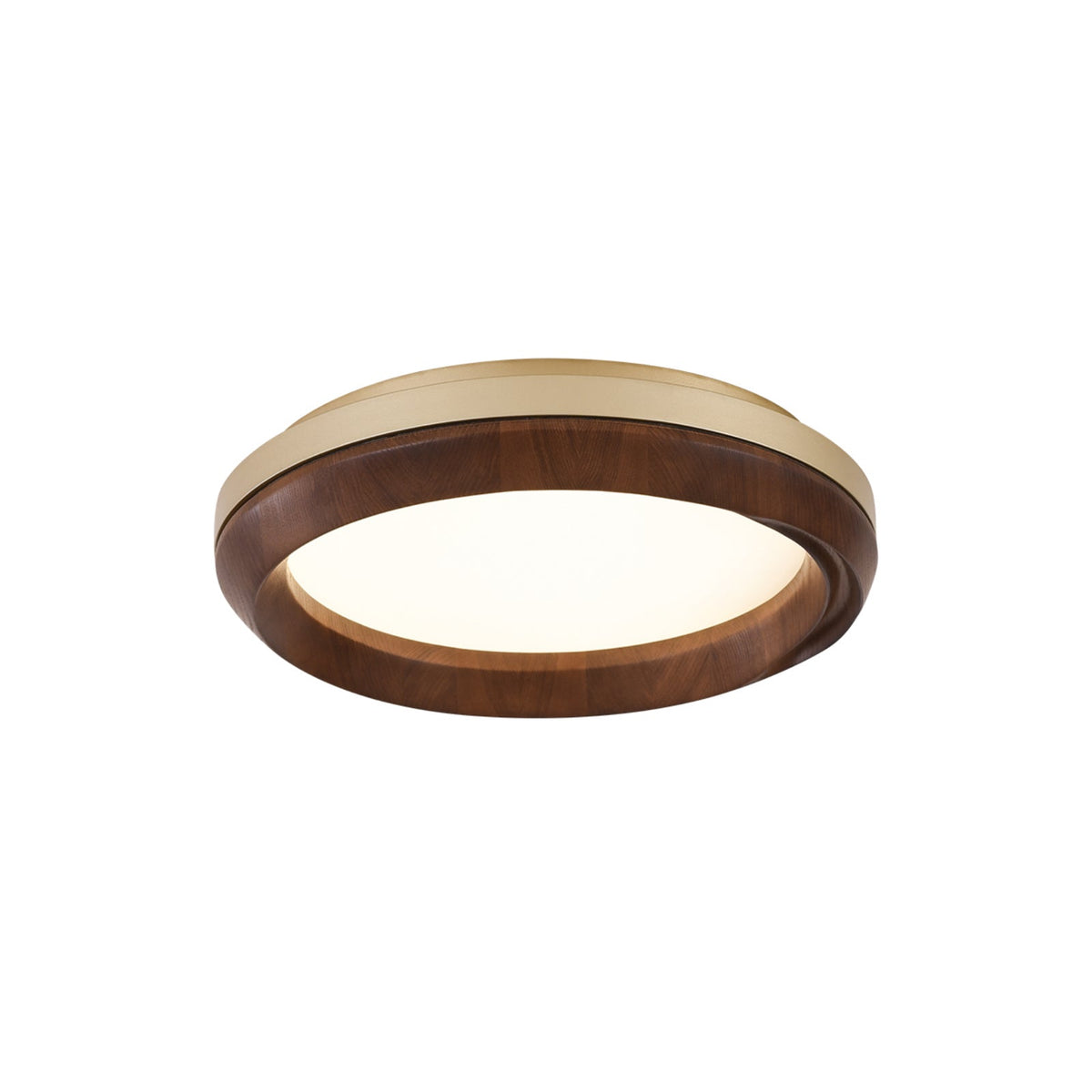 Ripple Round Wood LED Ceiling Light - product view 27