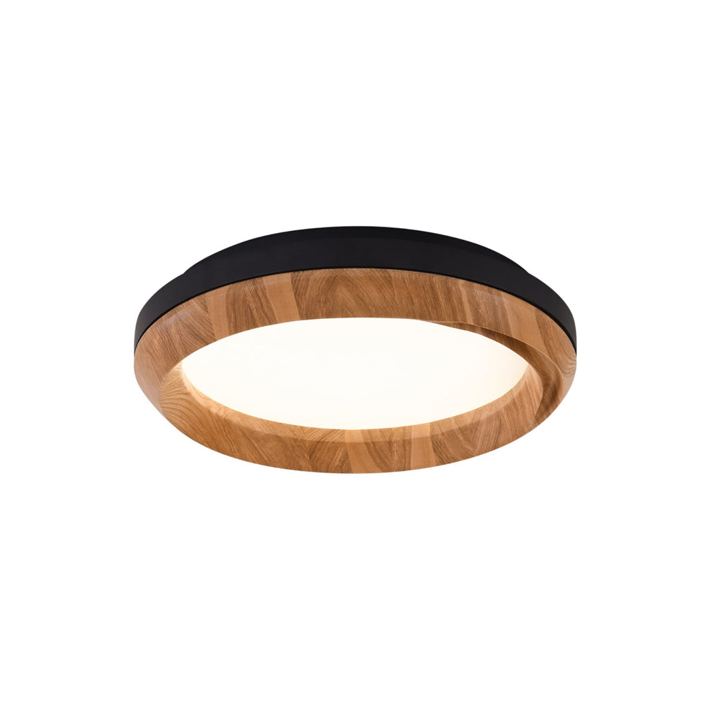Ripple Round Wood LED Ceiling Light - product view 28