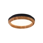 Ripple Round Wood LED Ceiling Light - product view 28