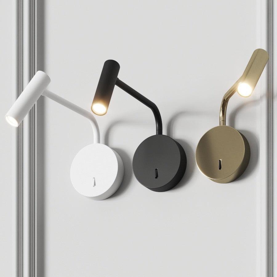 Riven Pivot LED Hardwired Reading Wall Lamp — product, finish and specification view 6