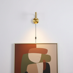 Riven Pivot LED Plug-In Reading Wall Lamp — product, finish and specification view 8