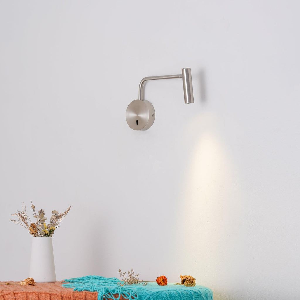Riven Pivot LED Plug-In Reading Wall Lamp — product, finish and specification view 20