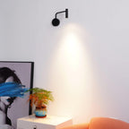 Riven Pivot LED Plug-In Reading Wall Lamp — product, finish and specification view 27