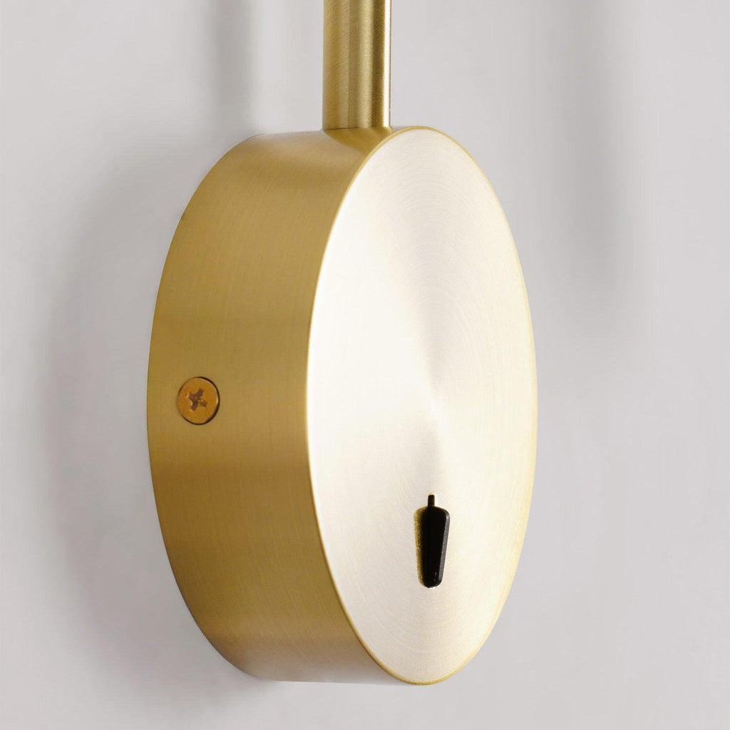 Riven Pivot LED Plug-In Reading Wall Lamp — product, finish and specification view 31