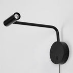 Riven Pivot LED Plug-In Reading Wall Lamp — product, finish and specification view 32