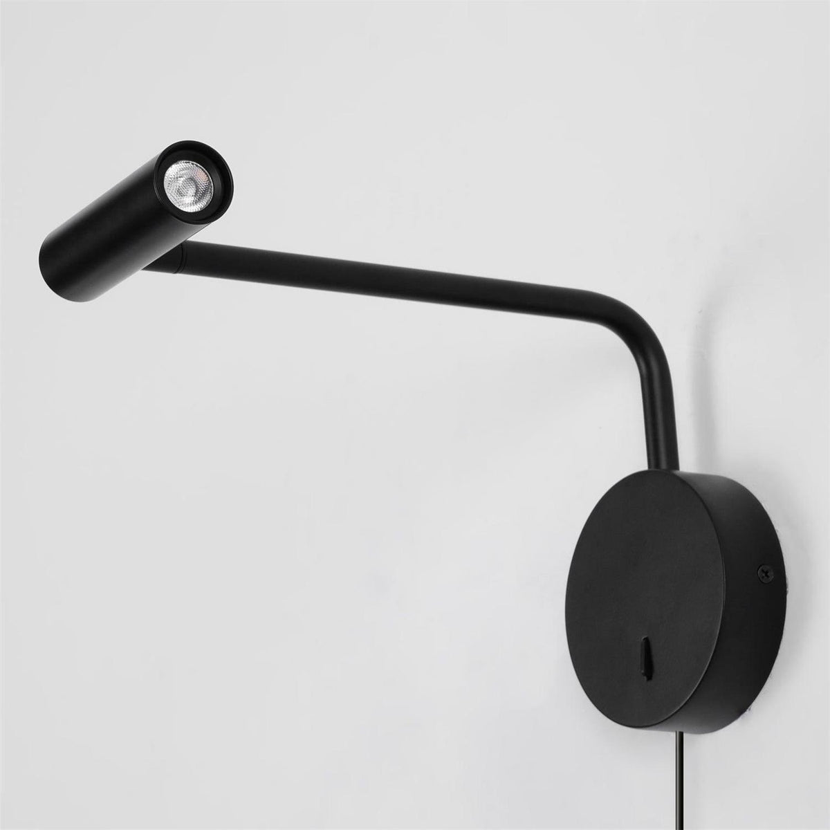 Riven Pivot LED Plug-In Reading Wall Lamp — product, finish and specification view 32