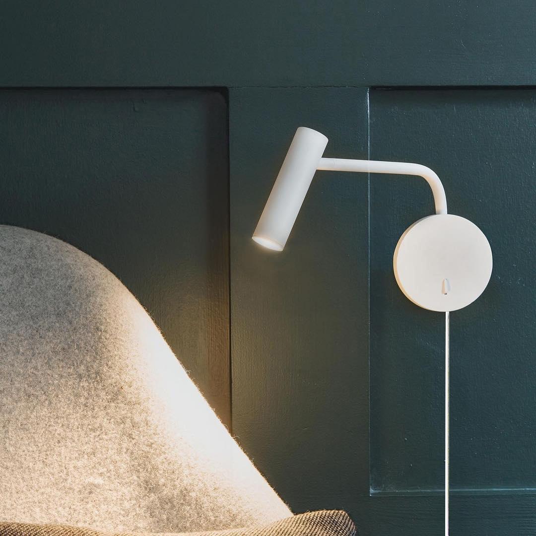 Riven Pivot LED Plug-In Reading Wall Lamp — product, finish and specification view 33