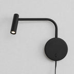 Riven Pivot LED Plug-In Reading Wall Lamp — product, finish and specification view 34