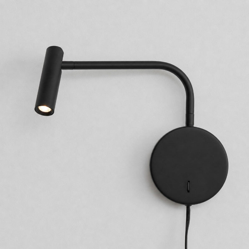 Riven Pivot LED Plug-In Reading Wall Lamp — product, finish and specification view 34