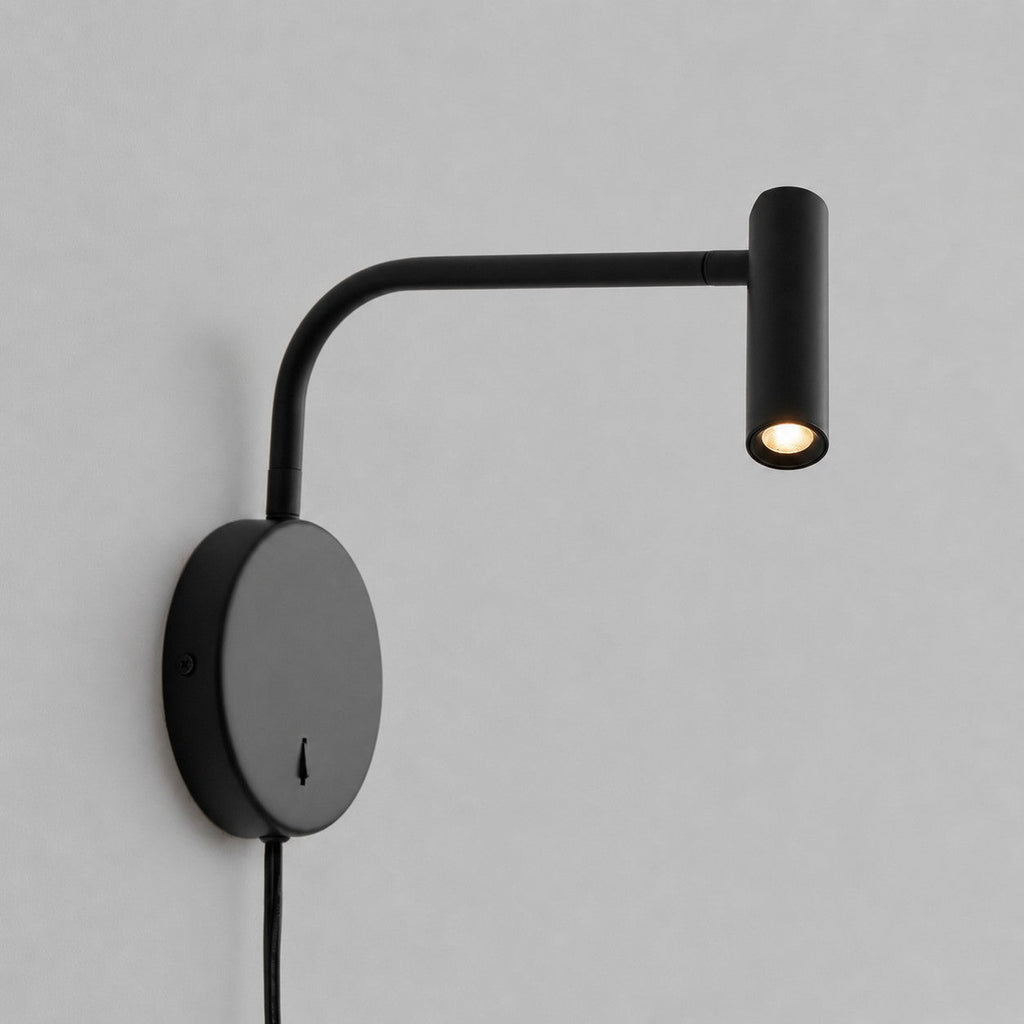 Riven Pivot LED Plug-In Reading Wall Lamp — product, finish and specification view 38