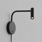 Riven Pivot LED Plug-In Reading Wall Lamp — product, finish and specification view 38