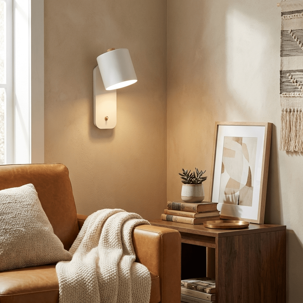 Rotatable Cylinder Wall Sconce – wall sconce view 3
