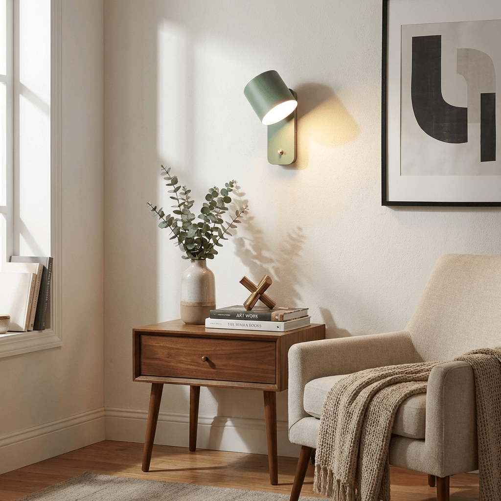 Rotatable Cylinder Wall Sconce – wall sconce view 5