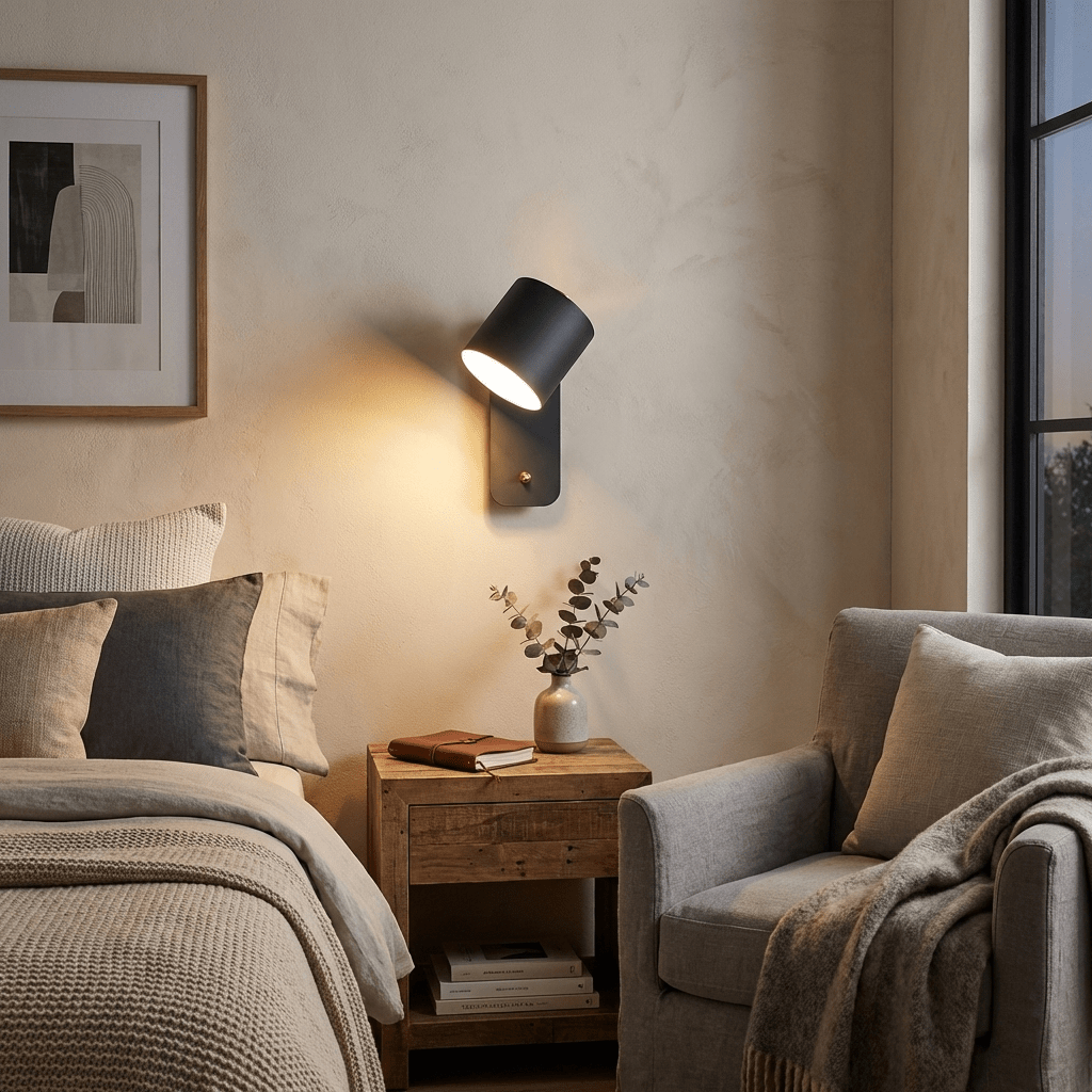 Rotatable Cylinder Wall Sconce – wall sconce view 8